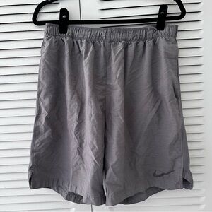 Men’s Gray Dri-fit Nike running Shorts Size XL